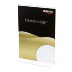 Tafeldisplay deflecto® A4 recht