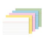 Indexkaarten A7 liggend  (105 x 74 mm), gelinieerd