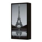 Kast met roldeuren motief Eiffeltoren