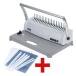 OTTO Office Plastic inbindmachine OP-120 incl. starterset voor plastic inbindmachines