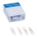 Grote paperclips 50mm, zilverkleur, 100 stuks