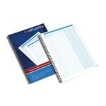 Kasboek A4 met blauw doorslagpapier
