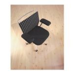 Bureaustoelmat 75x120 cm, rechthoek, voor harde vloeren