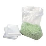 Pak met 10 opvangzakken voor papiervernietigers - 82 liter