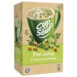Pak met 21 instantsoepen Lauchcreme und Ksecrotons