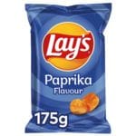 8 zakken chips »Lay's Paprika« 175 g