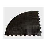 Hoekelement werkplekmat 90 x 90 cm YOGA DOME modulair systeem