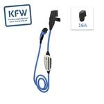 Mobiel laadstation voor elektrische voertuigen KfW Select 10 m kabel