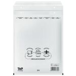 Pak van 100 zak-enveloppen met luchtkussentjes »Comebag 8/H« 27 x 36 cm wit