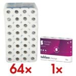 Toiletpapier »PoFessionell« 2-laags - 64 rollen incl. keukenrollen 3-laags, 4 rollen
