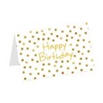 Verjaardagskaart »Happy Birthday Punkte«