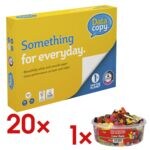 20x multifunctioneel printerpapier »Everyday Printing« incl. fruitgom »Color-Rado« Party Box 750 g