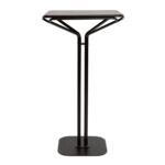 Hoge tafel meet Bistro tafelblad MDF gelakt 60 x 60 cm