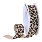 Linnen lint »Leopard« 25 mm x 15 m