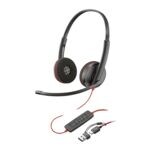 Headset »Blackwire 3220« USB-C zwart / rood