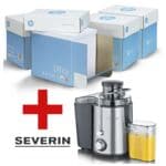4x Maxi-box multifunctioneel papier A4 HP Office - 10000 bladen (totaal), 80g/m incl. Entsafter ES 3566