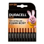 Pak met 20 batterijen �Plus Power Boost� Micro / AAA