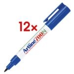 12x Artline Permanent-Marker 700N - ronde punt, Lijndikte 0,7 mm (F)