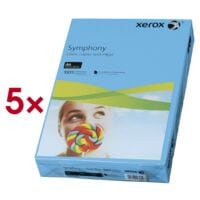5x Gekleurd papier A4 Xerox Symphony - 2500 bladen (totaal)