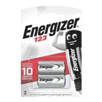 Energizer Pak van 2 foto batterijen Spezial Lithium Foto 123 / CR17345