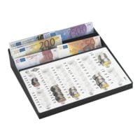 Wedo Geldtelbord met papiergeldvak versie -  125,75 muntgeld