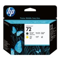 HP printkop HP 72, zwart / geel - HP C9384A