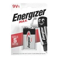 Energizer Batterij Max Alkaline 9V / E-Blok