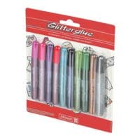Pak van 10 glitter lijm
