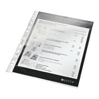 LEITZ folderhoesje 4770 A4 glashelder, bovenaan open - 100 stuk(s)