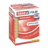 tesa Plakband Office Box , transparant, 10 stuk(s), 15 mm/66 m