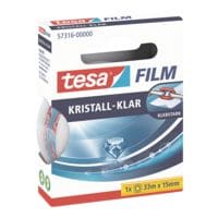 tesa Plakband kristalhelder, transparant, 1 stuk(s)