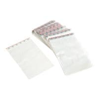100 Plastic gripzakjes met druksluiting 150x220 mm 50 mic 100 Plastic gripzakjes met druksluiting 150x220 mm 50 mic