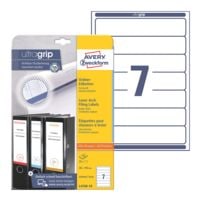 Avery Zweckform L4760-10 ordnerrugetiketten 38 x 192 mm - 70 stuks permanent plakkend