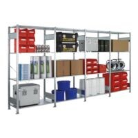 SCHULTE Lagertechnik Steekrek - basis open kast, 100 x 50 x 200 cm, verzinkt