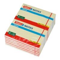 12x tesa blok herkleefbare notes  Office Notes 7,5 x 12,5 cm, 1200 bladen (totaal), geel