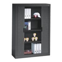 CP stalen kast Omnispace  afsluitbaar, 120 x 166 cm, roldeur, staal/ kunststof