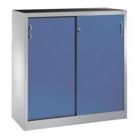 CP stalen kast stalen kast met schuifdeuren afsluitbaar, 120 x 120 cm