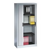 CP stalen kast Omnispace  afsluitbaar, 80 x 166 cm, roldeur, staal/ kunststof