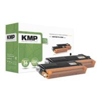 KMP Pak met 2 toners vervangt Brother TN-230BK