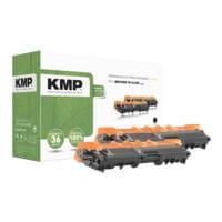 KMP Pak met 2 toners vervangt Brother TN-241BK