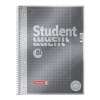 Brunnen collegeblok Student Premium A4 geruit, 80 bladen