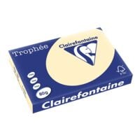Gekleurd printpapier A3 Clairefontaine Trophe Pastel A3 80 g - 500 bladen (totaal)