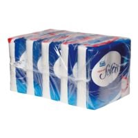 Regina grootverpakking toiletpapier Softis 4-laags, wit - 45 rollen (5 pakken  9 rollen)
