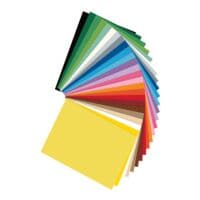 folia Gekleurd karton 220 g/m 25 kleuren 25 x 35 cm 25 bladen