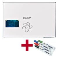ACTIE: Legamaster Whiteboard PREMIUM 7-P102063, 150x100 cm + GRATIS 4 Boardmarker TZ 100 farbsortiert