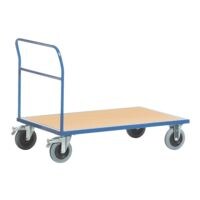 ROLLCART Laadkarretje 100x60 cm laadruimte voor hout