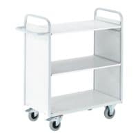 ROLLCART Kantoorwagen met 2 wanden