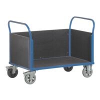 ROLLCART Vierwandige wagen 160x77 cm laadoppervlak