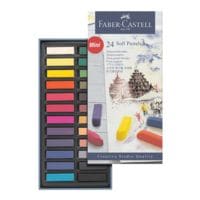 Faber-Castell Pak met 24 zachte pastelkrijtjes