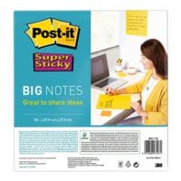 Post-it Brand blok herkleefbare notes  BN11-EU, 30 bladen (totaal), geel